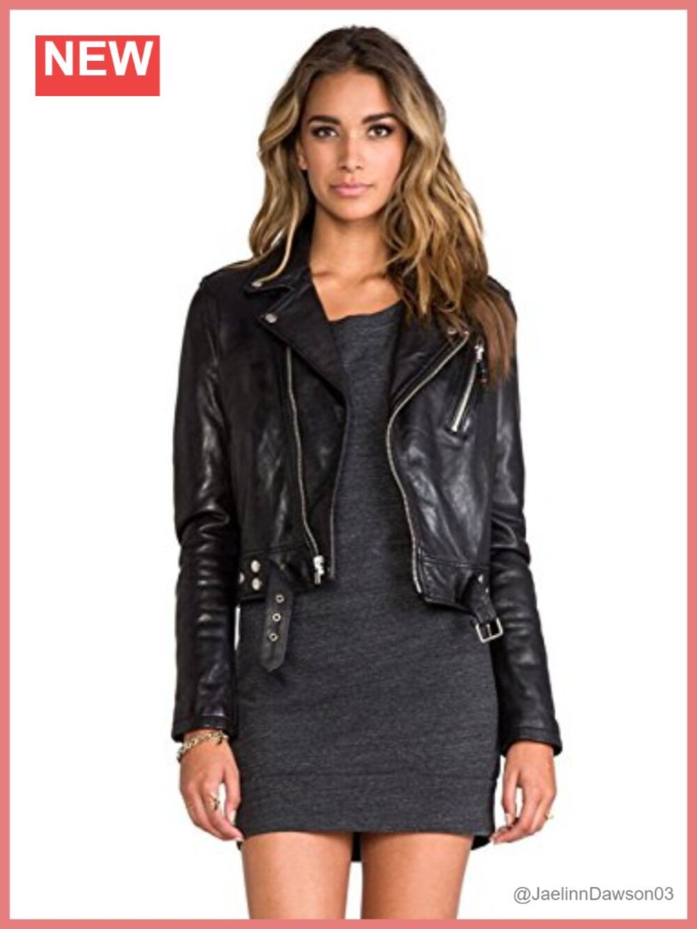 Women's Lambskin Leather Biker Jacket Asymmetric Zip Moto Slim Fit